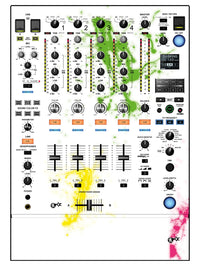 Pioneer DJ DJM 900 NEXUS 2 Skin Holi in Colors
