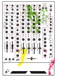 Allen and Heath XONE 96 Skin Holi in Colors