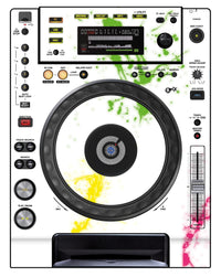 Pioneer DJ CDJ 850 Skin Holi in Colors
