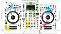 Pioneer DJ XDJ XZ Skin Holi in Colors