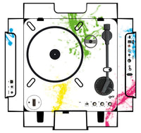 Numark PT 01 incl. Sides Skin Holi in Colors