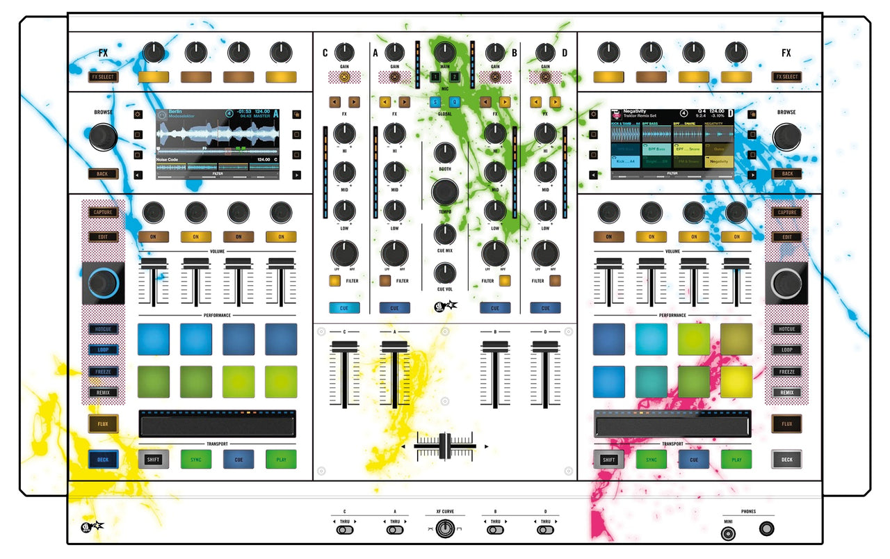 Native Instruments S8 Skin Holi in Colors