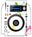 Pioneer DJ XDJ 1000 MK2 Skin Holi in Colors