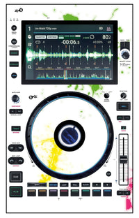 Denon DJ SC 6000 Skin Holi in Colors