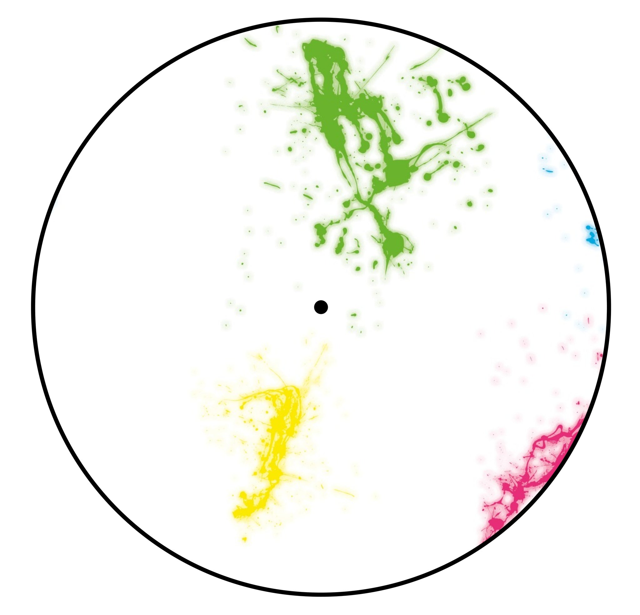 Universal Slipmat 12 Inch Skin Holi in Colors