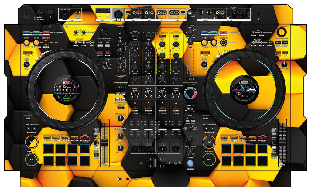Pioneer DJ DDJ FLX10 Skin Honeycomb