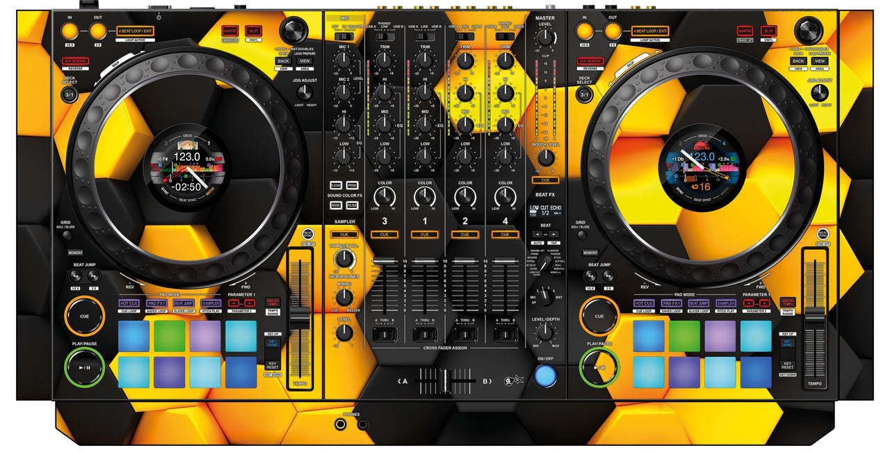 Pioneer DJ DDJ 1000 SRT Skin Honeycomb