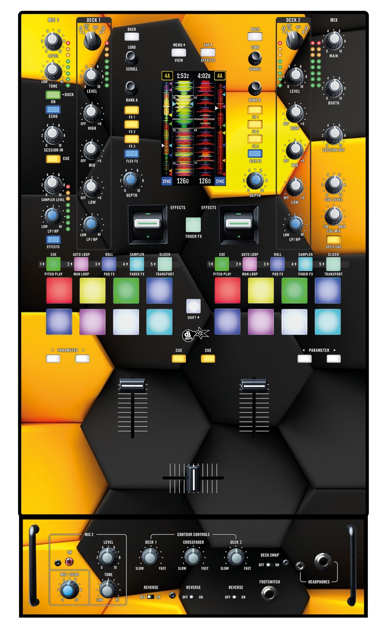 Rane 72 Skin Honeycomb