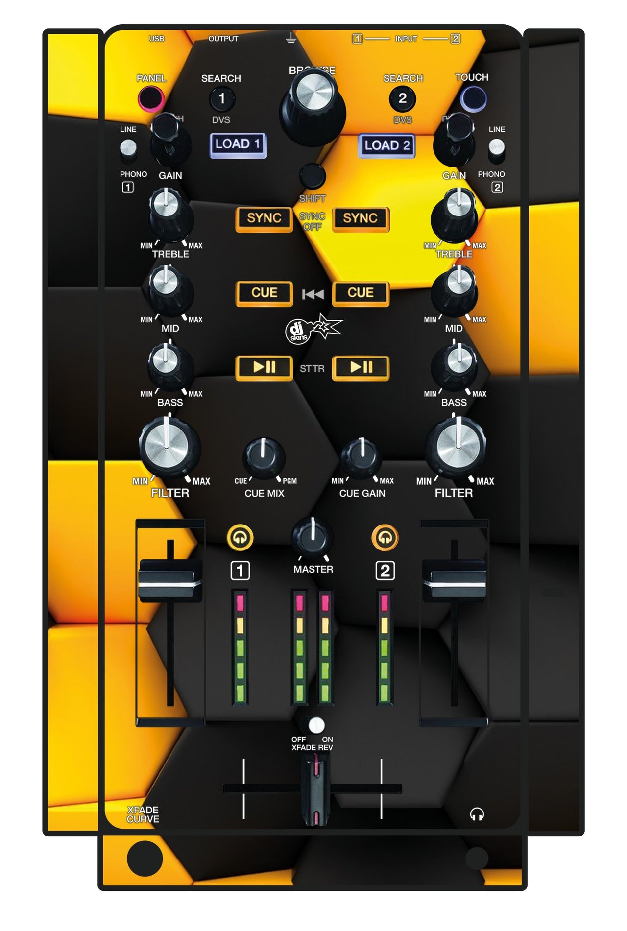 Akai Pro AMX Skin Honeycomb