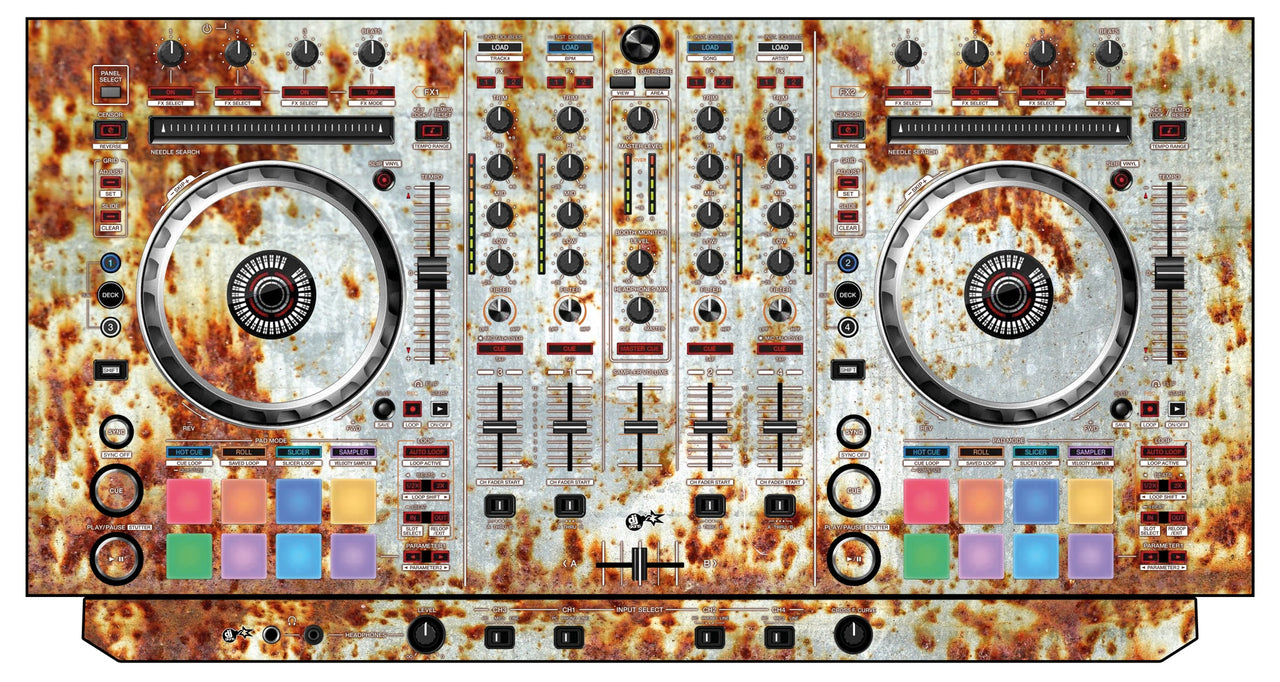 Pioneer DJ DDJ SX 2 Skin In-Rust-Rial