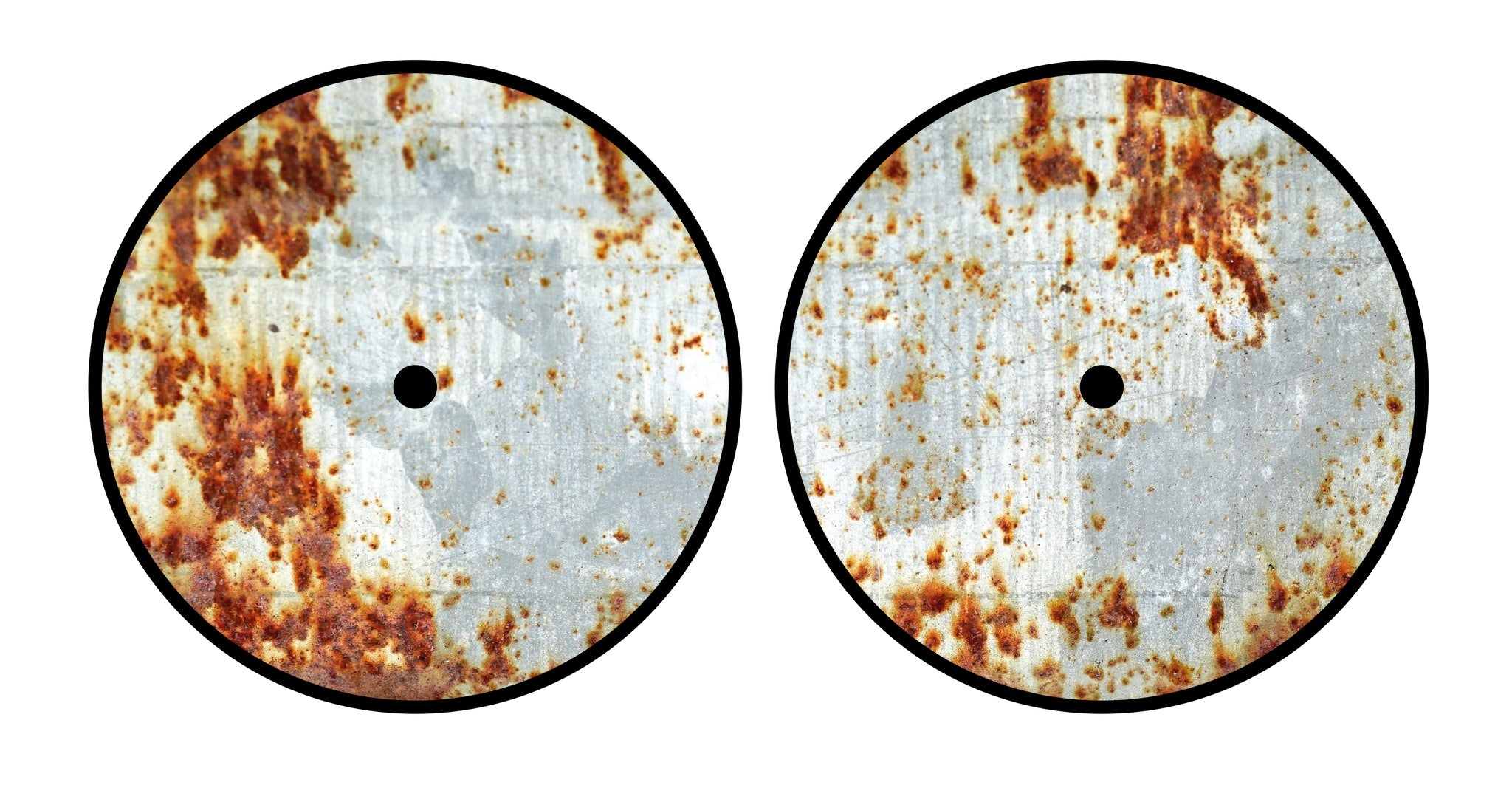 Universal Vinyl Labelsticker (10.2 cm - REGULAR) Skin In-Rust-Rial