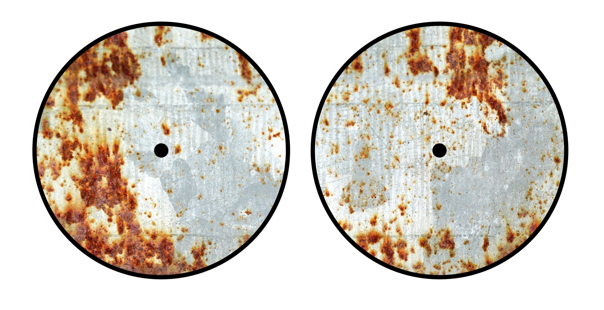 Universal Vinyl Labelsticker (12.5 cm - LARGE) Skin In-Rust-Rial