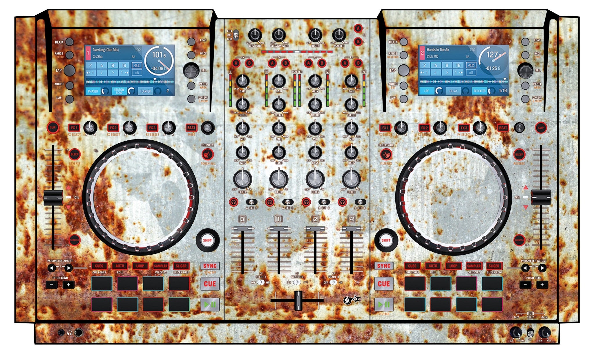 Numark NV Skin In-Rust-Rial