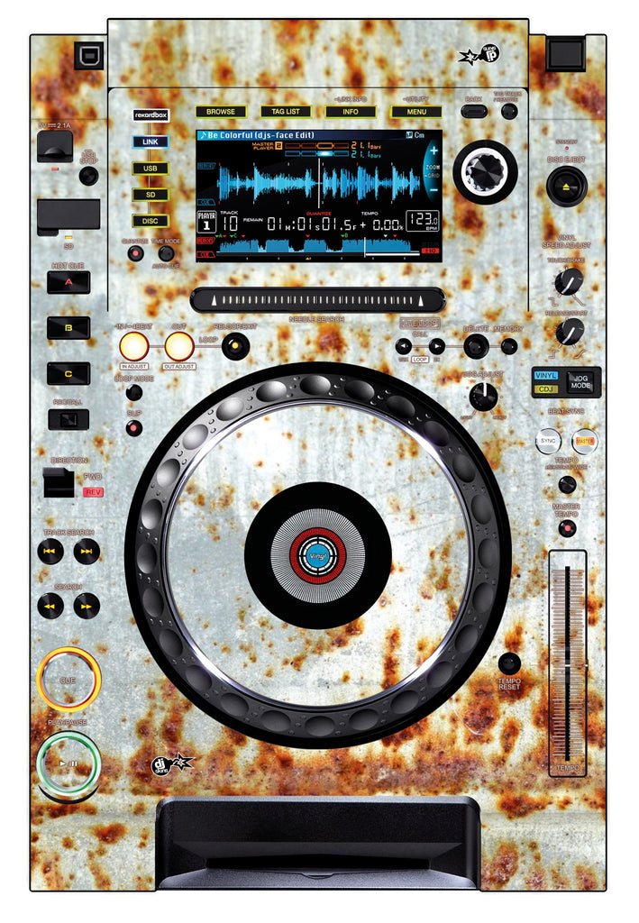 Pioneer DJ CDJ 2000 NEXUS Skin In-Rust-Rial