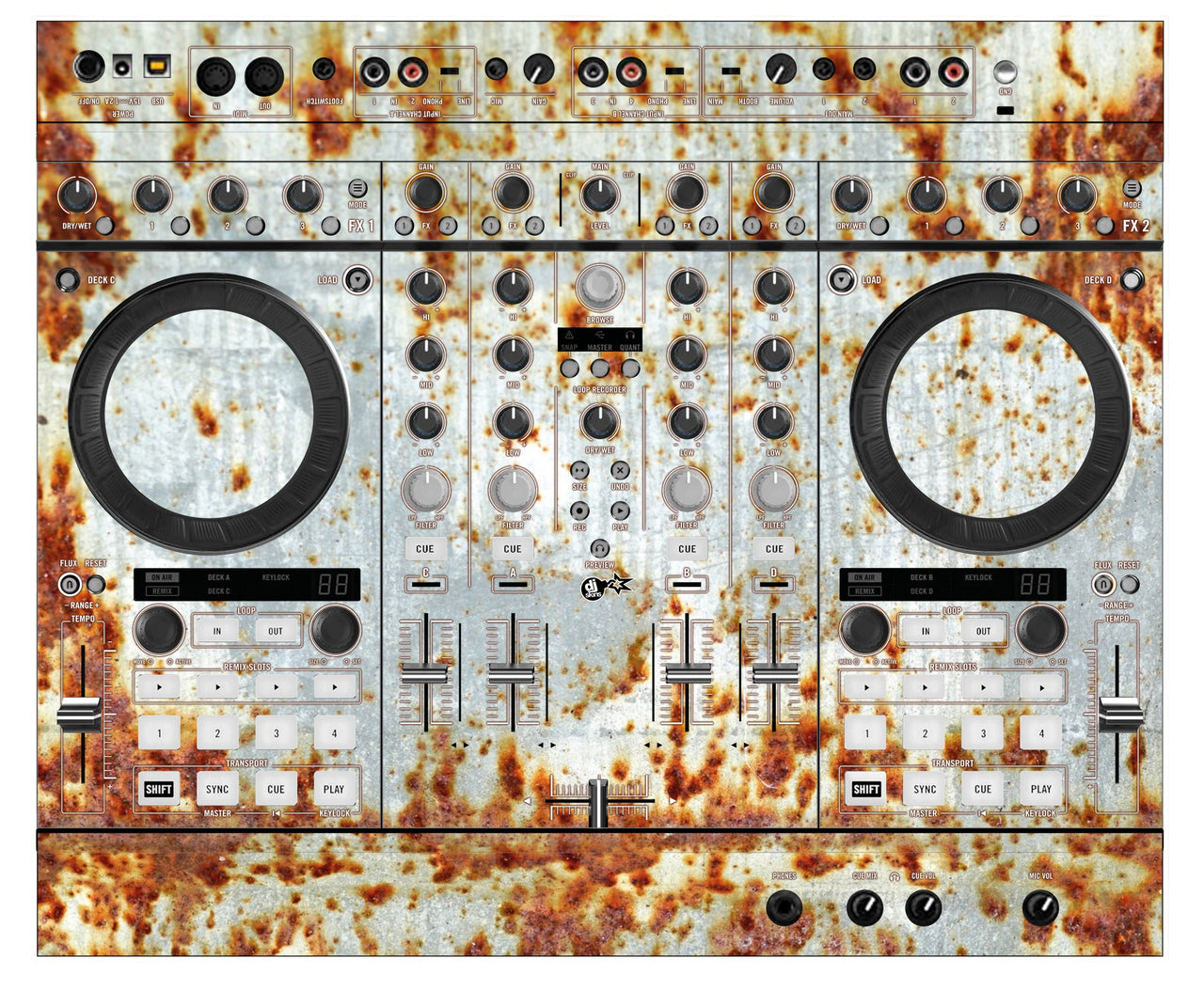 Native Instruments S4 MK2 Skin In-Rust-Rial