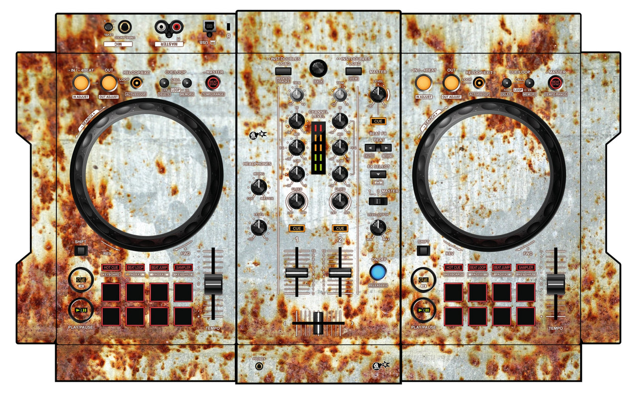 Pioneer DJ DDJ 400 Skin In-Rust-Rial