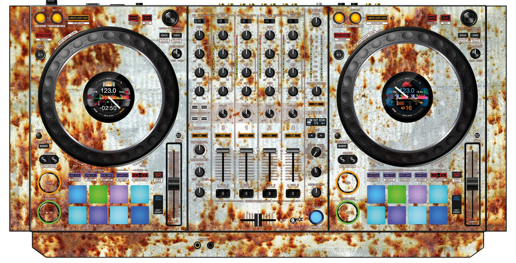 Pioneer DJ DDJ 1000 Skin In-Rust-Rial