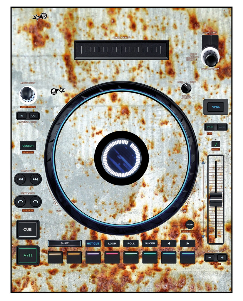Denon DJ LC 6000 Skin In-Rust-Rial