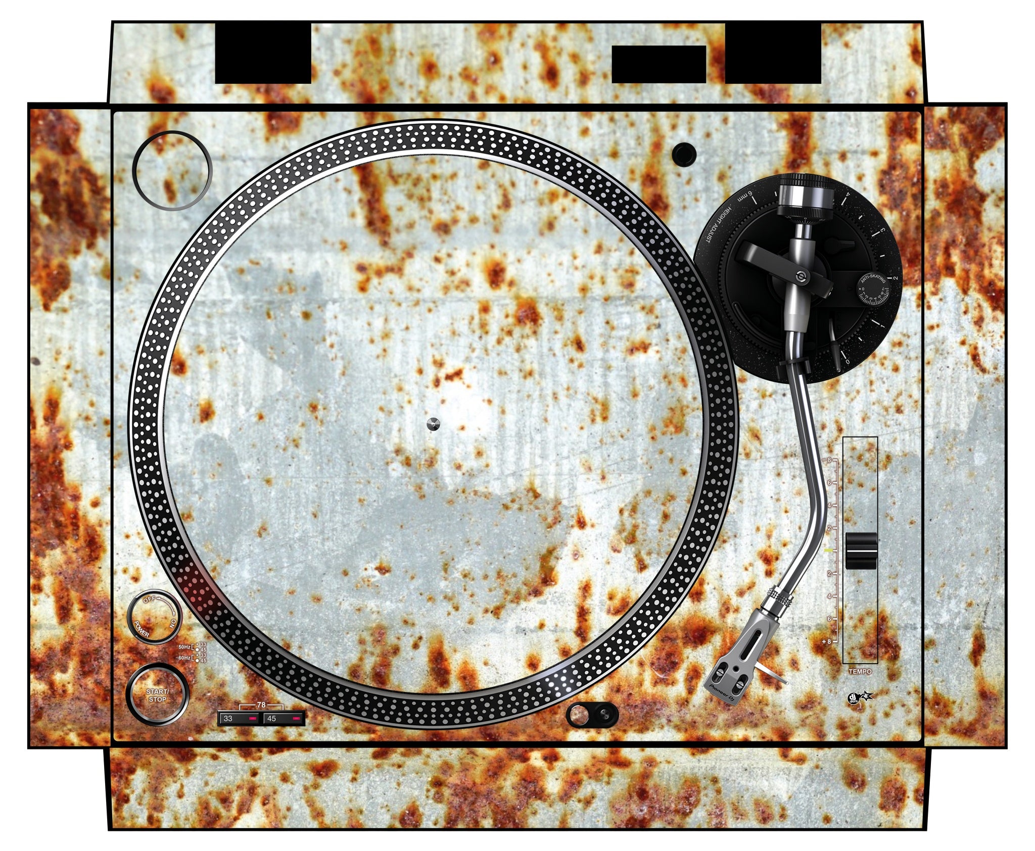 Pioneer DJ PLX 500 Skin In-Rust-Rial