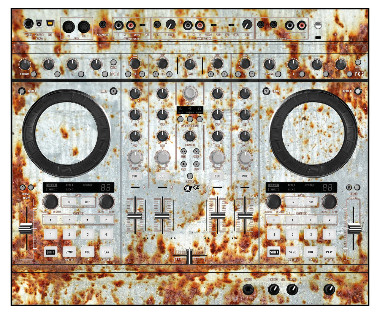 Native Instruments S4 MK1 Skin In-Rust-Rial