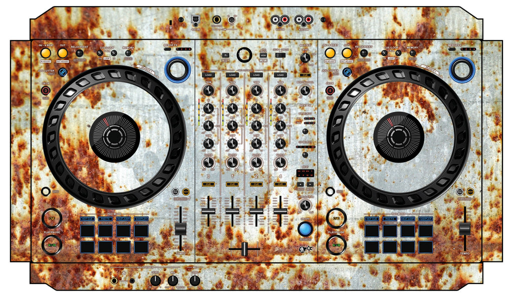 Pioneer DJ DDJ FLX6 Skin In-Rust-Rial