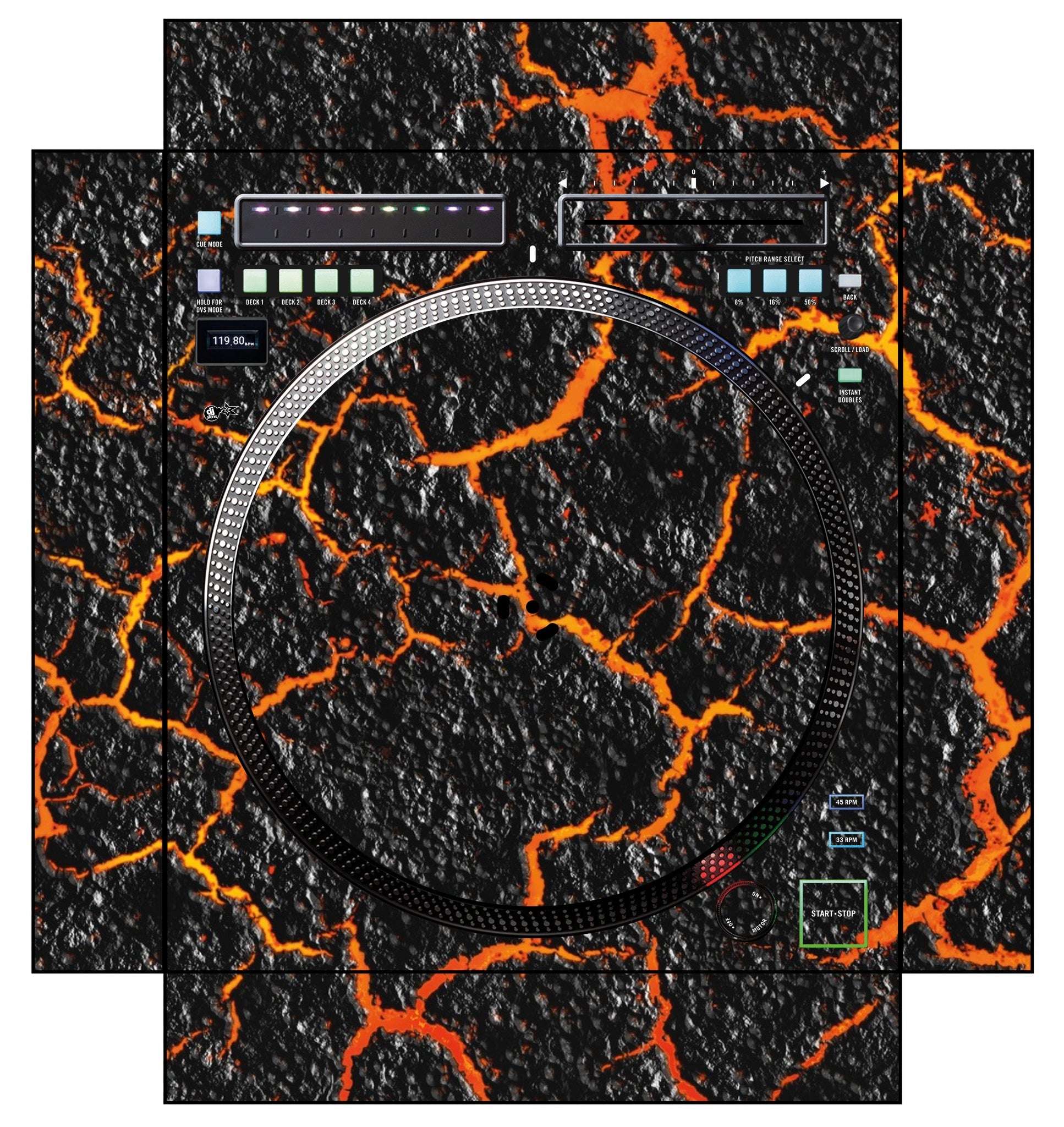 Rane TWELVE MK2 Skin Lava