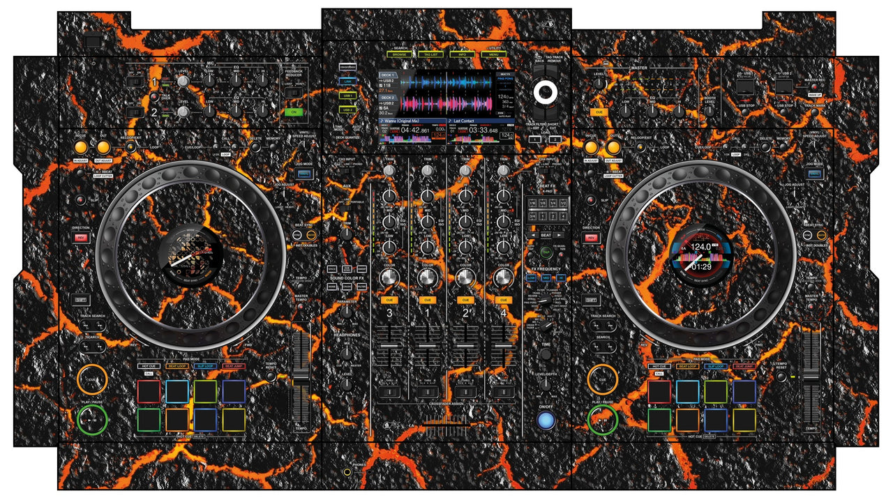 Pioneer DJ XDJ XZ Skin Lava