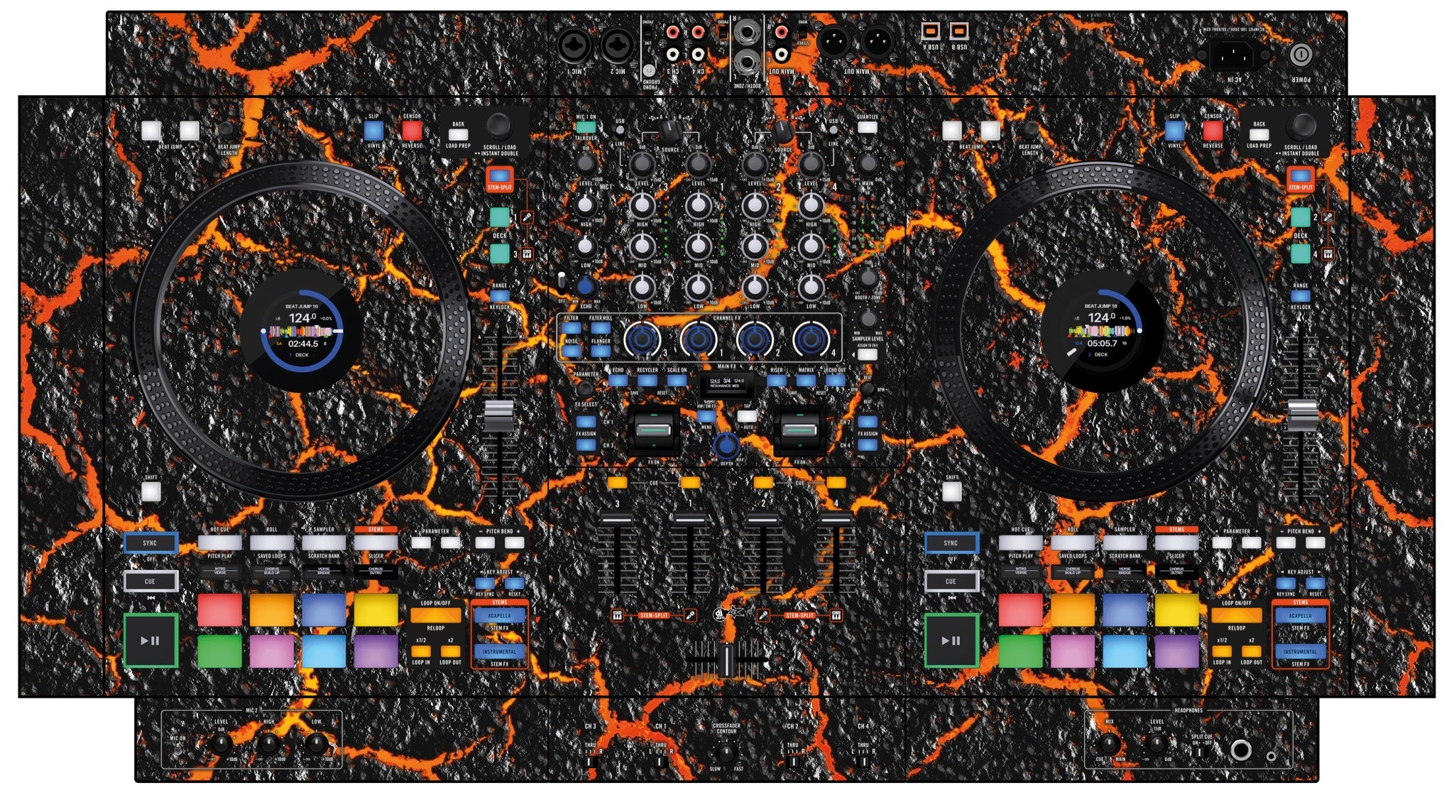 Rane FOUR Skin Lava