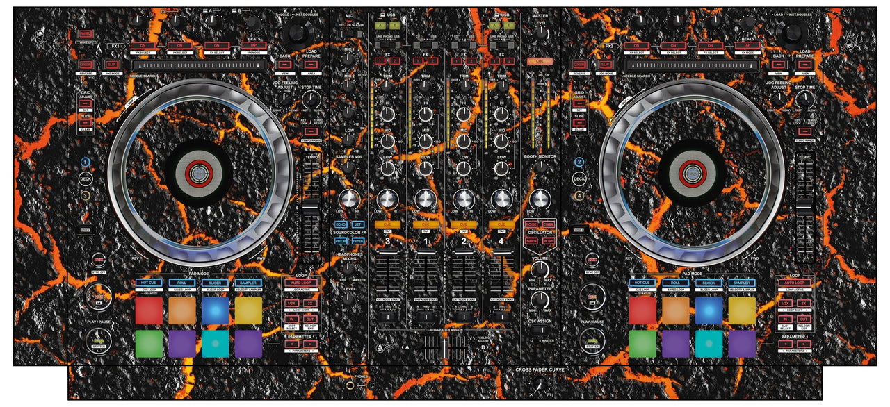 Pioneer DJ DDJ SZ Skin Lava
