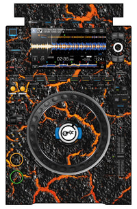 Pioneer DJ CDJ 3000 Skin Lava