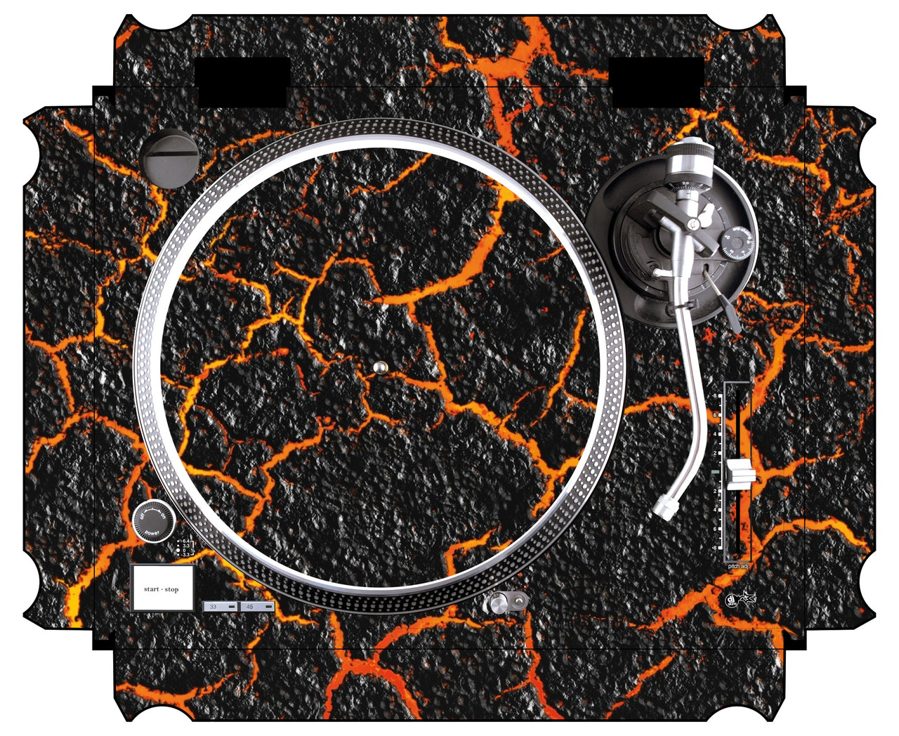 Technics 1200 / 1210 MK2 Skin Lava