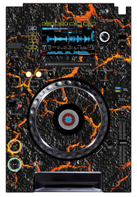 Pioneer DJ CDJ 2000 Skin Lava