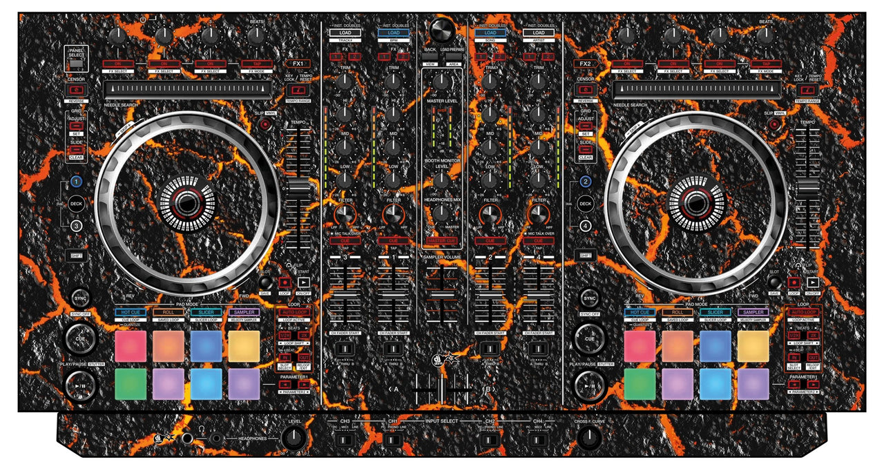 Pioneer DJ DDJ SX 2 Skin Lava