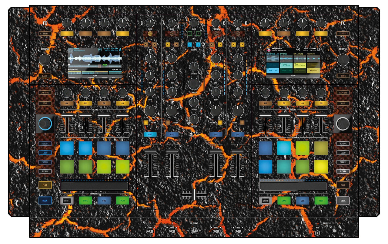 Native Instruments S8 Skin Lava