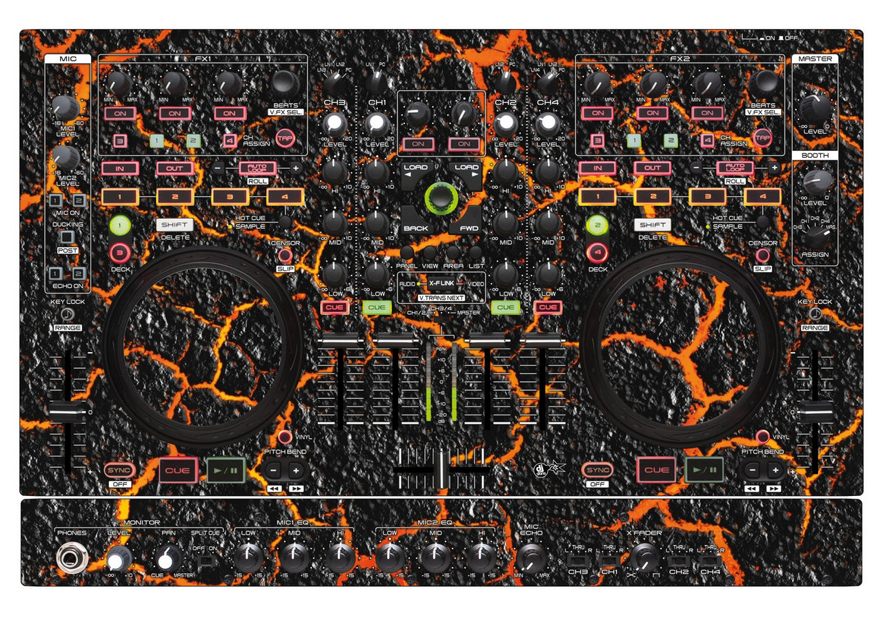 Denon DJ MC 6000 MK2 Skin Lava
