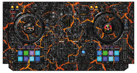 Pioneer DJ DDJ 800 Skin Lava
