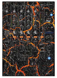 Pioneer DJ DJM 750 MK2 Skin Lava