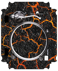 Technics 1200 / 1210 MK2 VERTICAL Skin Lava