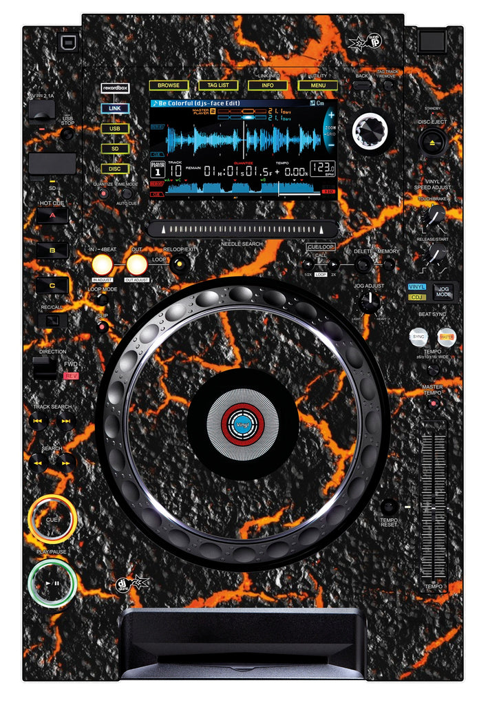Pioneer DJ CDJ 2000 NEXUS Skin Lava