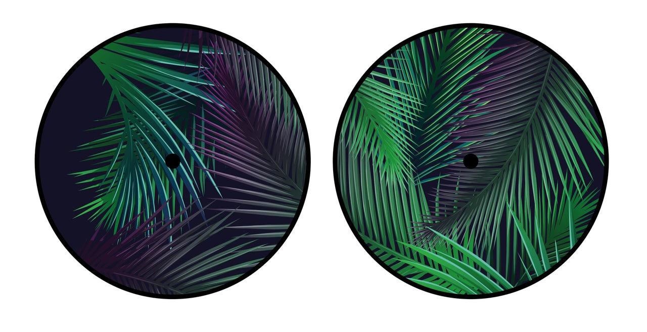 Universal Vinyl Labelsticker (12.5 cm - LARGE) Skin Leafage
