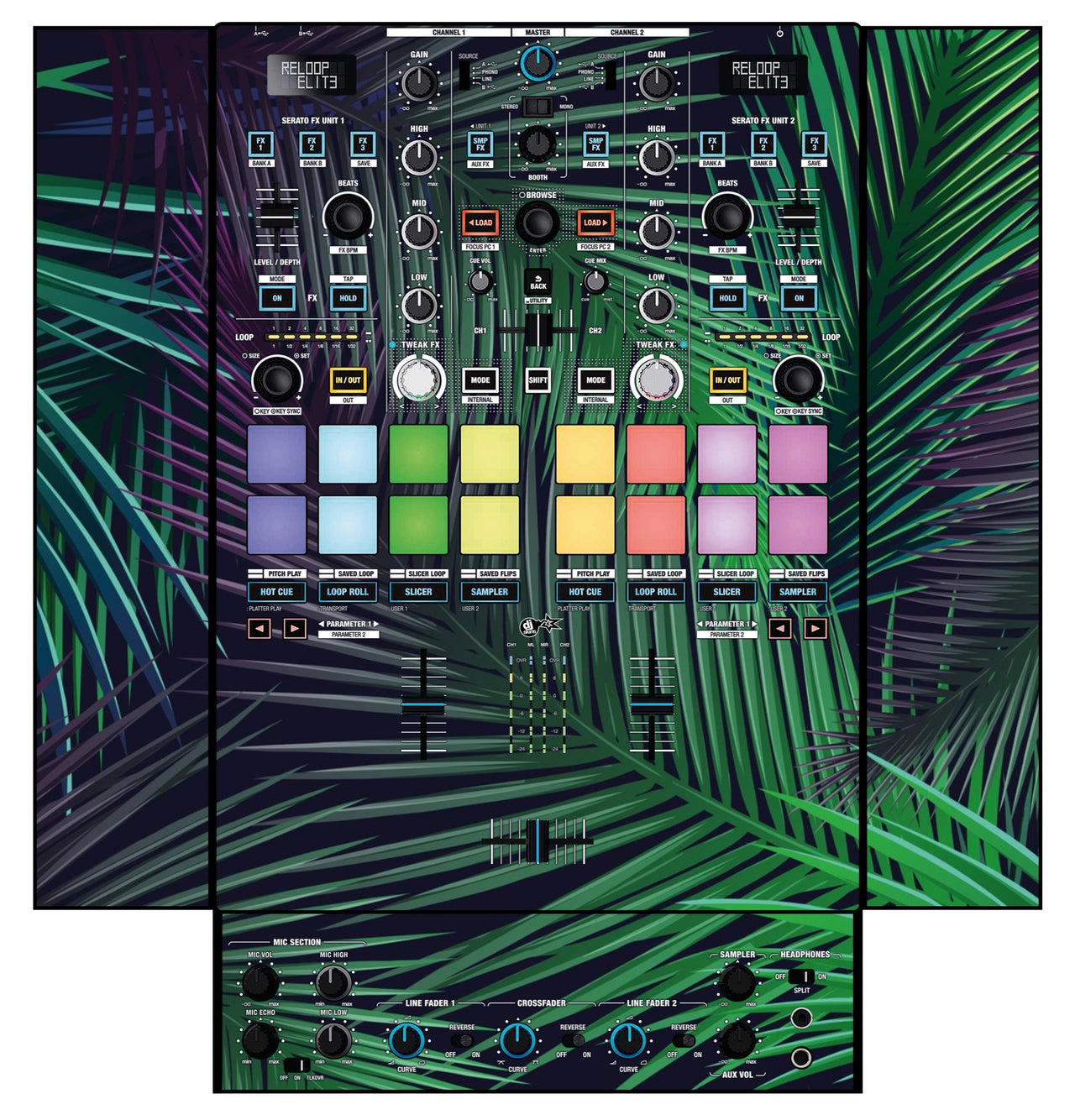 Reloop Elite Skin Leafage