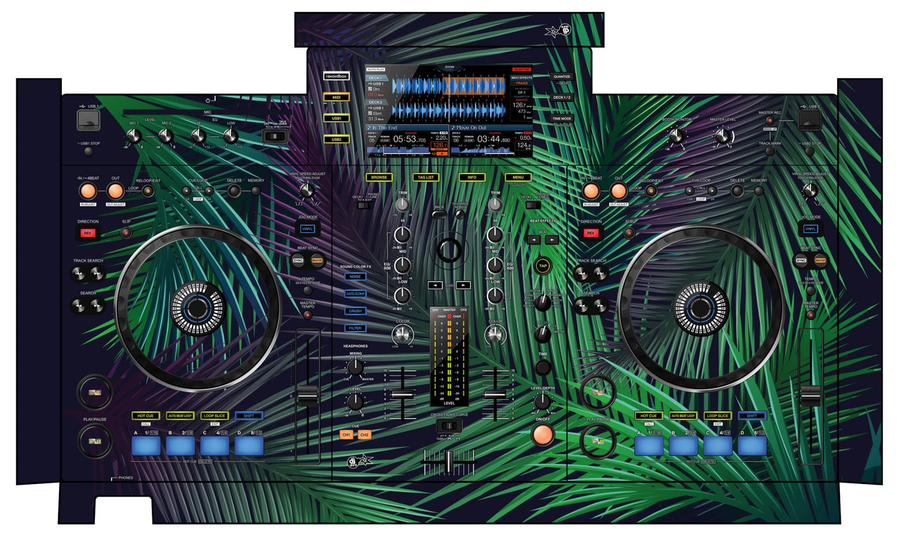 Pioneer DJ XDJ RX Skin Leafage