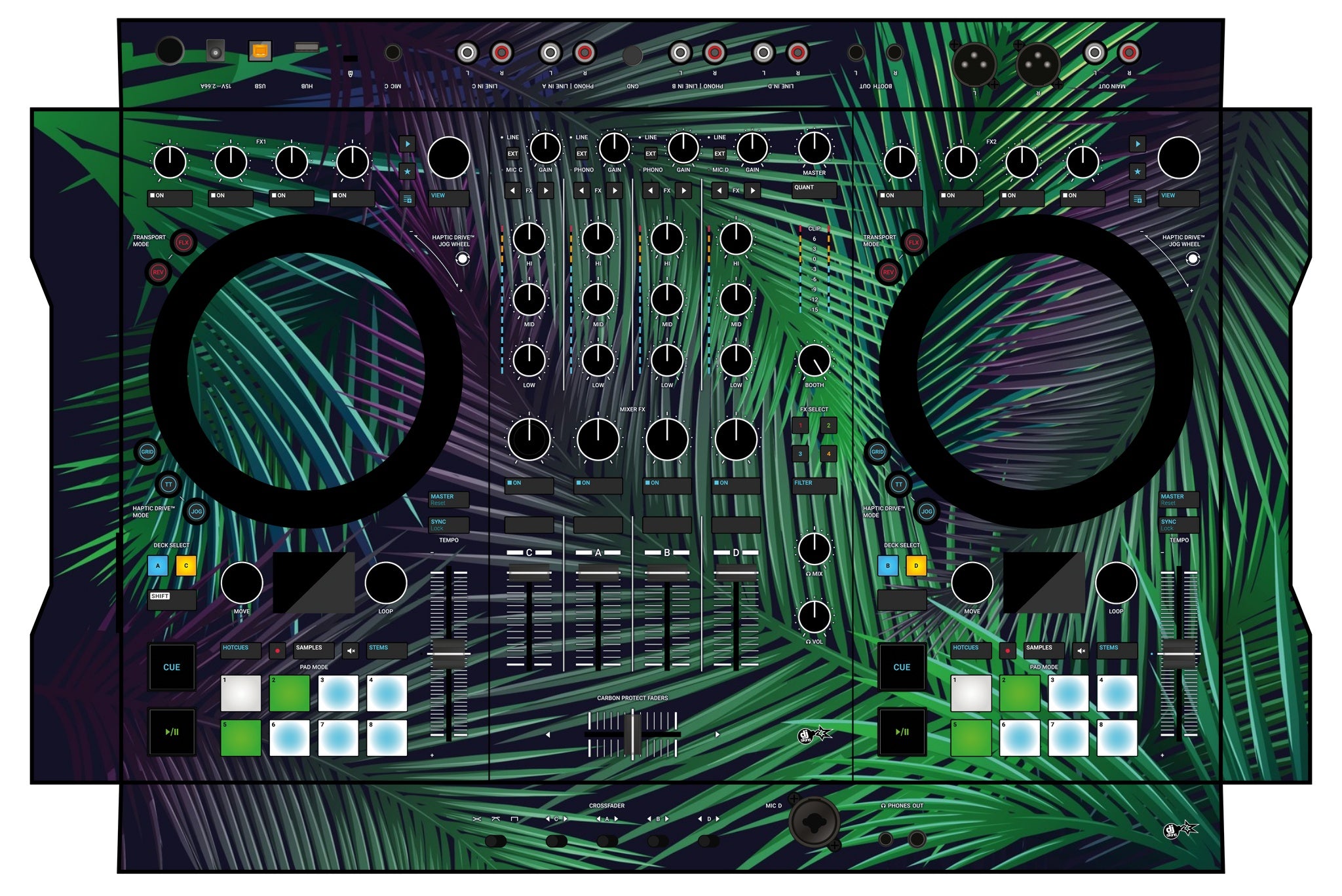 Native Instruments S4 MK3 Skin Leafage