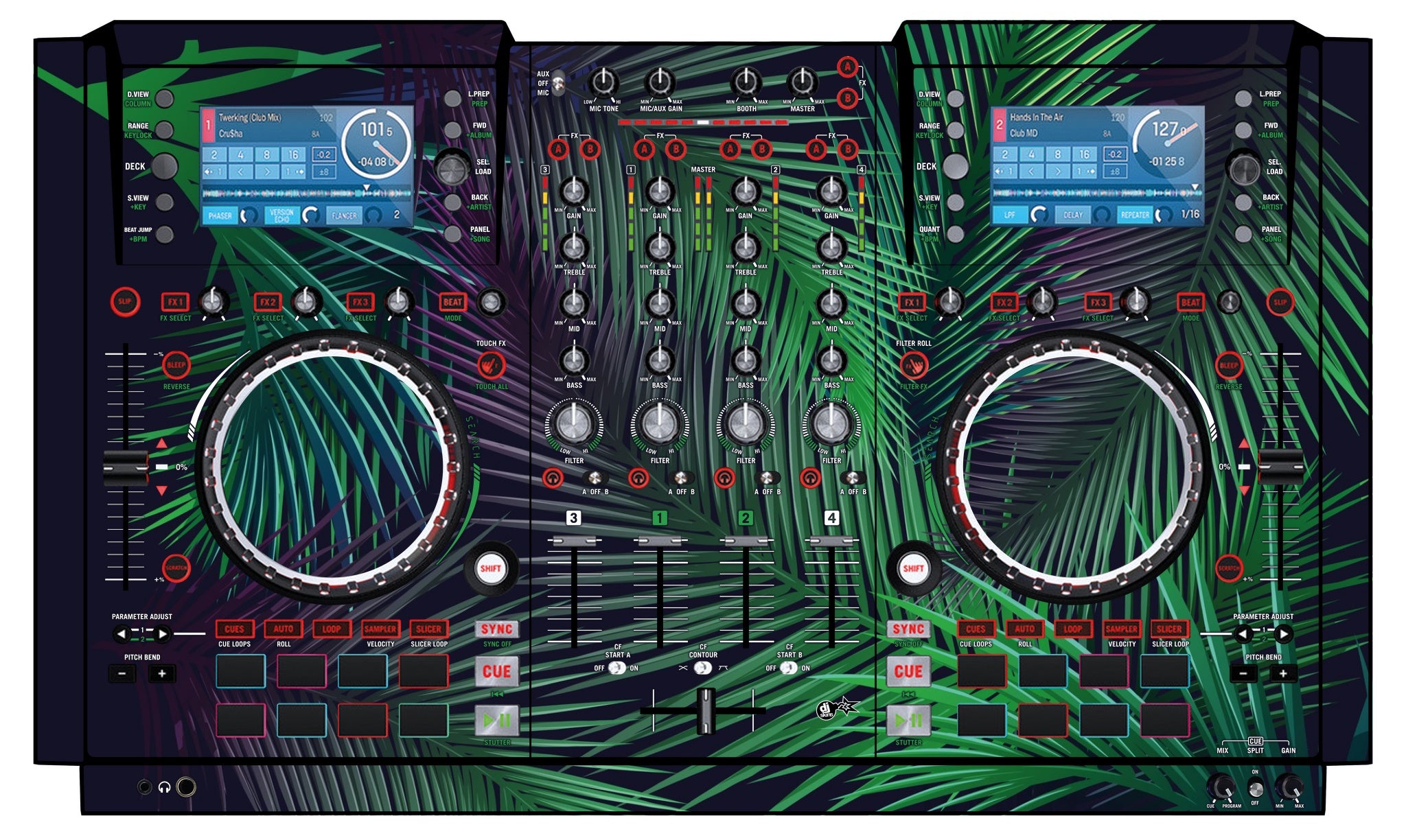 Numark NV 2 Skin Leafage