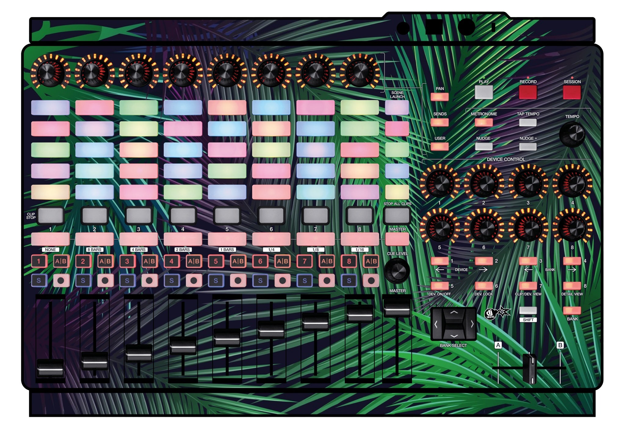 Akai Pro APC 40 MK2 Skin Leafage