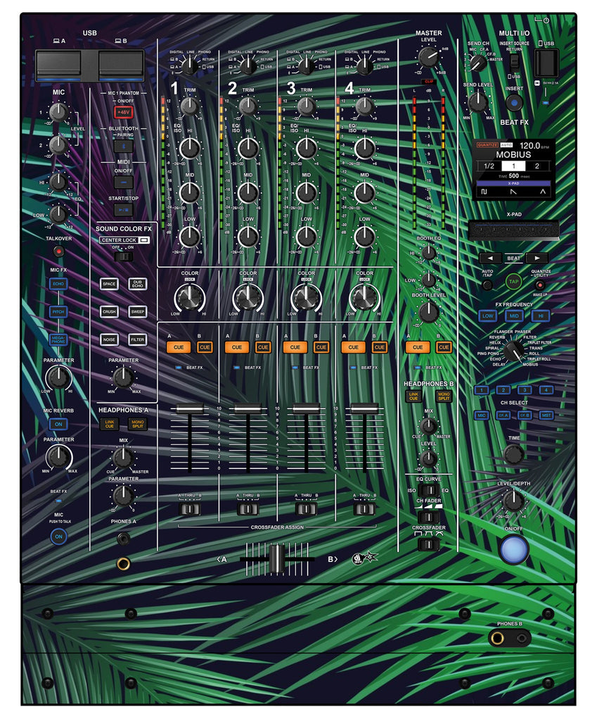 Pioneer DJ DJM A9 Skin Leafage