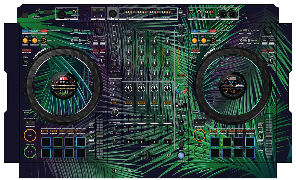 Pioneer DJ DDJ FLX10 Skin Leafage