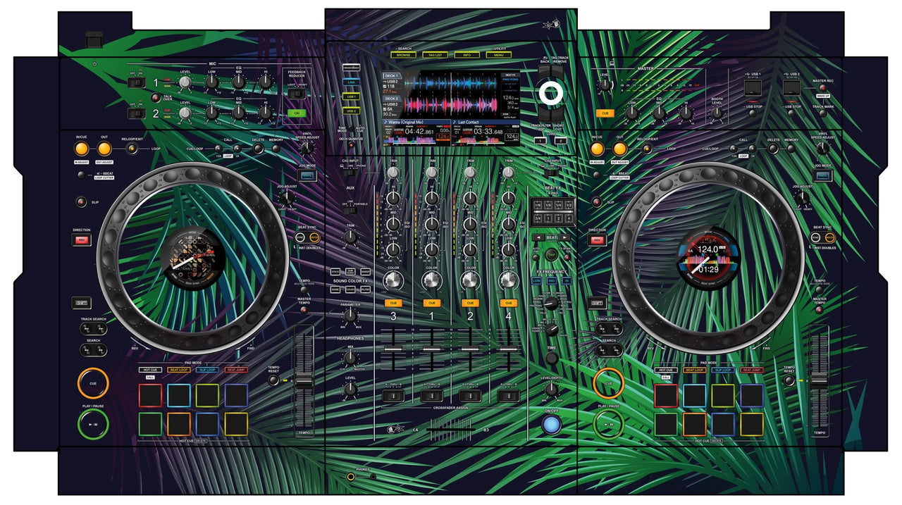 Pioneer DJ XDJ XZ Skin Leafage