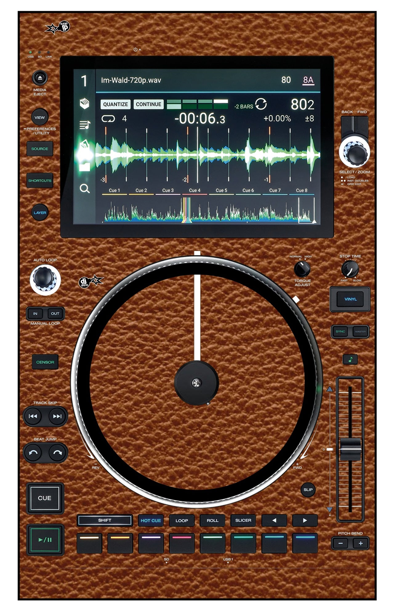 Denon DJ SC 6000 M Skin Leather