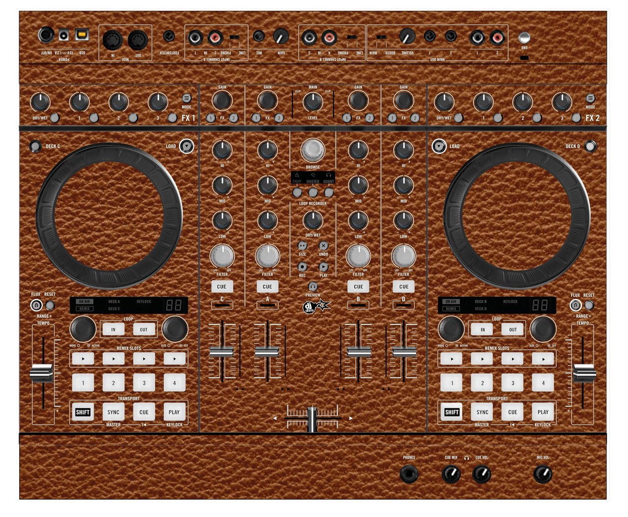 Native Instruments S4 MK2 Skin Leather